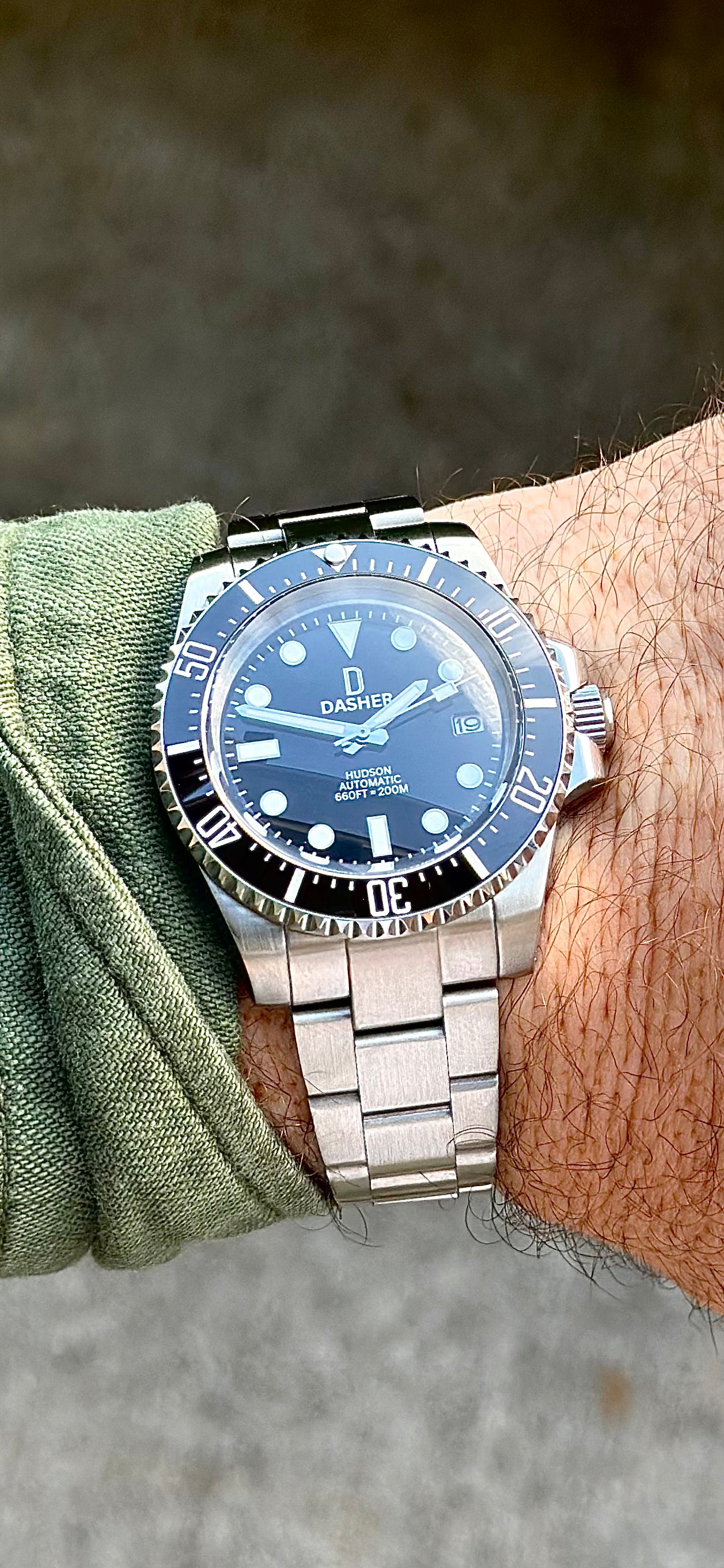 Hudson Diver-Dasher Watch Co.