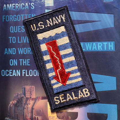 Vintage US NAVY Sealab Patch-Dasher Watch Co.